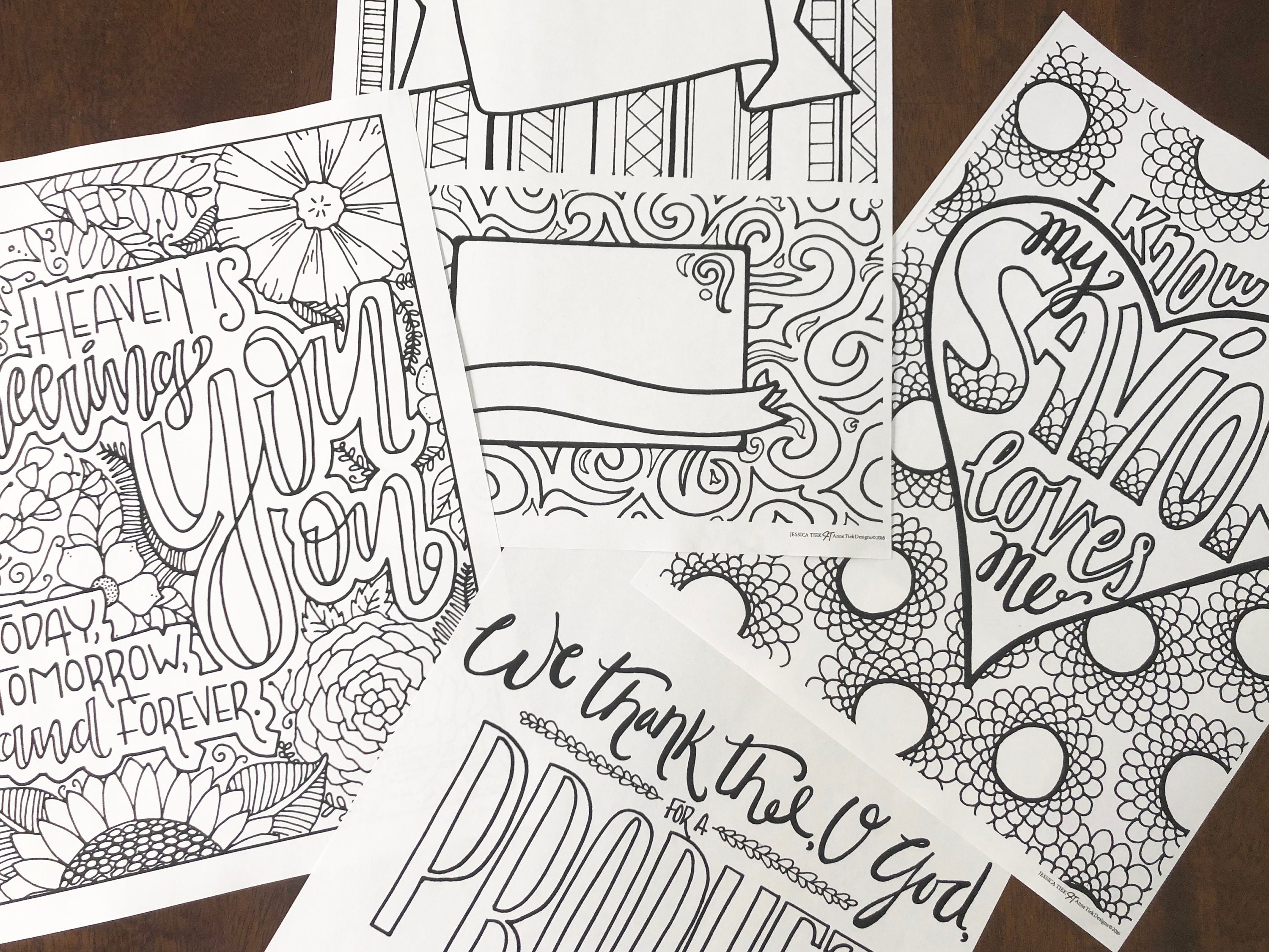 LDS Quotes for Coloring: Follow By Faith. 10 pgs Any age | Etsy
