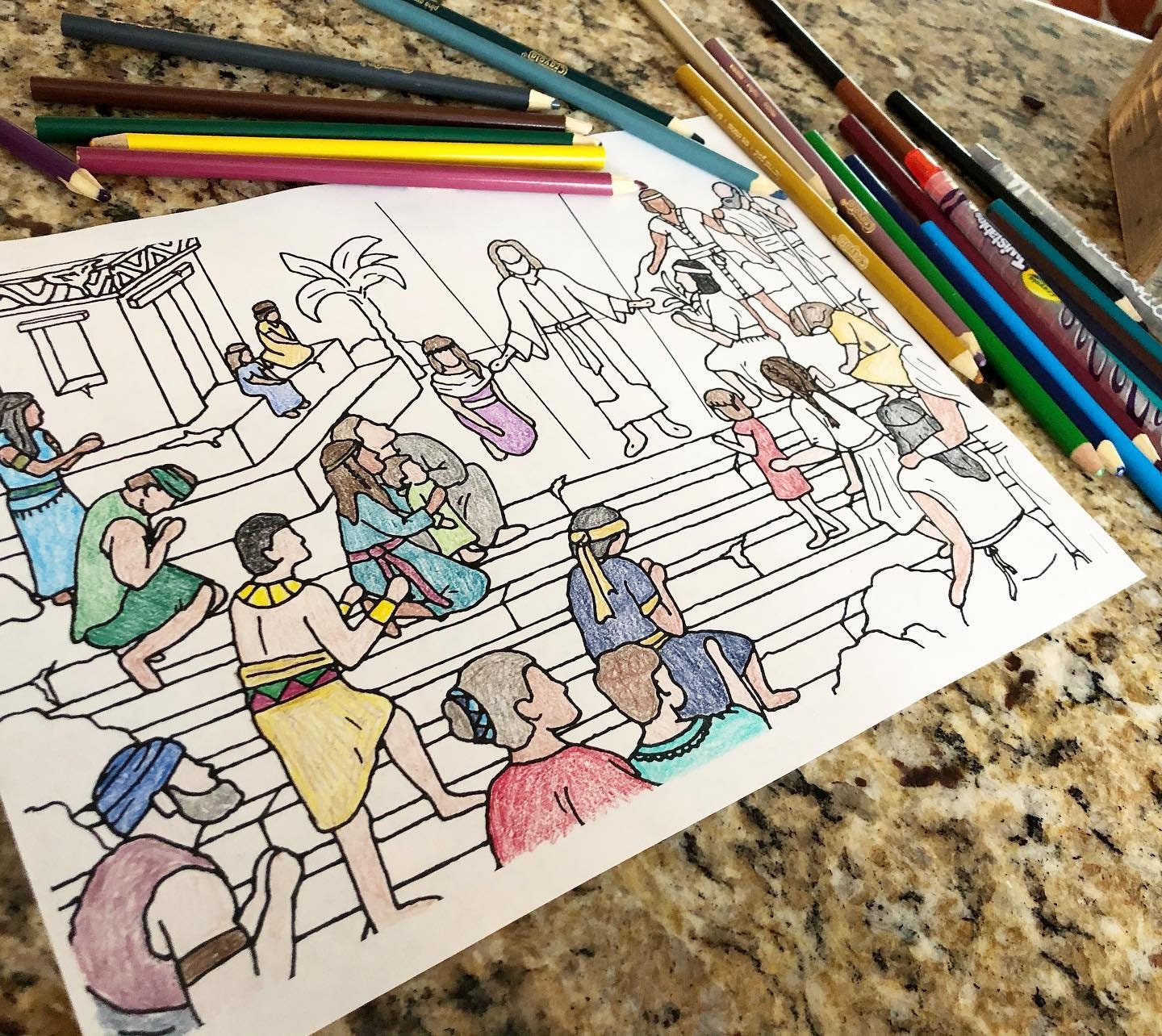 Come Follow Me: Book of Mormon Coloring Pages (church of Jesus Christ, Scriptures, Hand Drawn ...