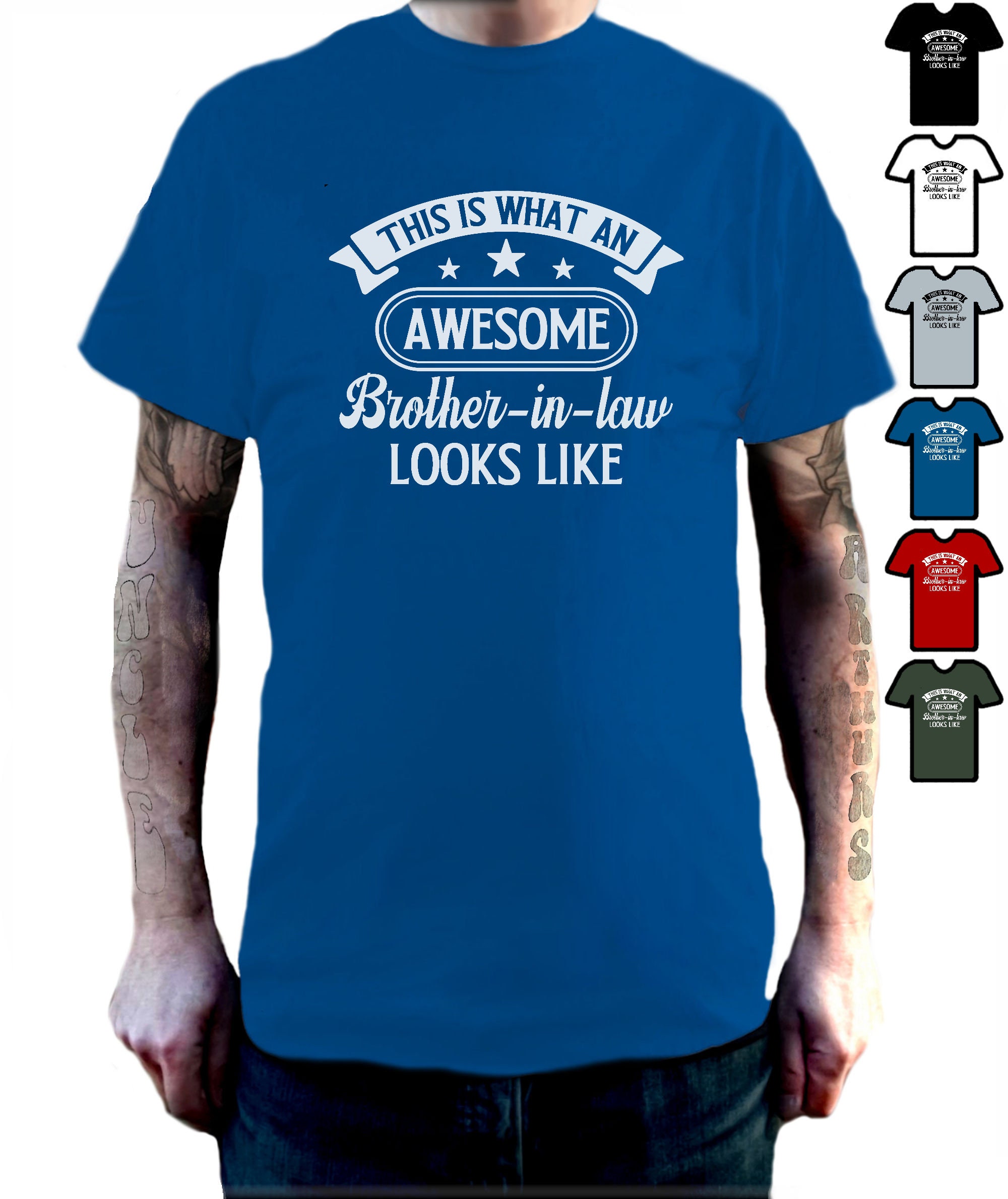 This Is What An Awesome Brother In Law Looks Like T-Shirt This Is What An Awesome Brother In Law Looks Like T-Shirt