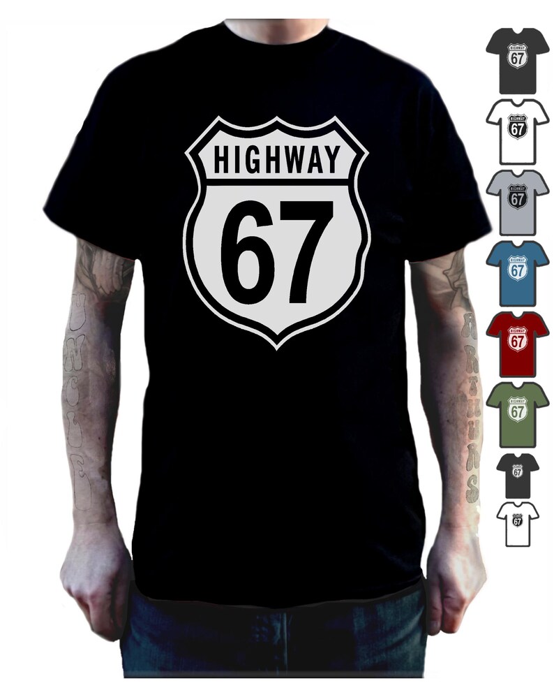 Highway 67 T-Shirt – Funny 6 7 Trend Top for Kids and Teens – 67 Meme T Shirt Viral Tee T Shirt Tee Shirt Tshirt Teenager Six Seven Slogan image 9