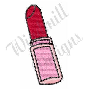 Lipstick Tube - Machine Embroidery Design, Embroidery Designs, Machine Embroidery, Embroidery Patterns, Embroidery Files, Instant Download
