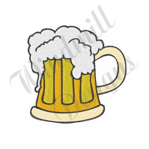 Mug Of Beer - Machine Embroidery Design, Embroidery Designs, Machine Embroidery, Embroidery Patterns, Embroidery Files, Instant Download