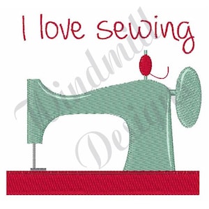 Sewing Machine - Machine Embroidery Design, Embroidery Designs, Machine Embroidery, Embroidery Patterns, Embroidery Files, Instant Download