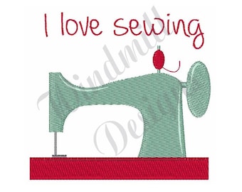 Sewing Machine - Machine Embroidery Design, Embroidery Designs, Machine Embroidery, Embroidery Patterns, Embroidery Files, Instant Download
