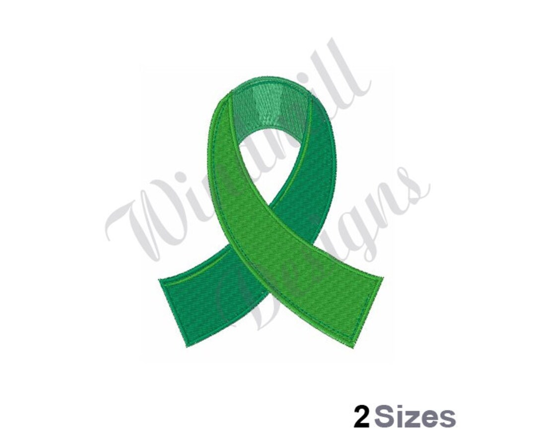 Green Ribbon - Machine Embroidery Design, Embroidery Designs, Machine ...