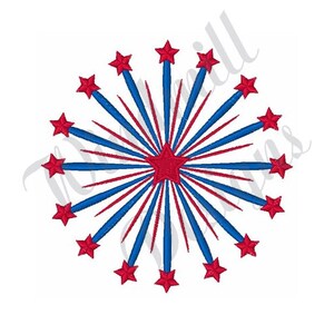 Patriotic Stars - Machine Embroidery Design, Embroidery Designs, Machine Embroidery, Embroidery Patterns, Embroidery Files, Instant Download