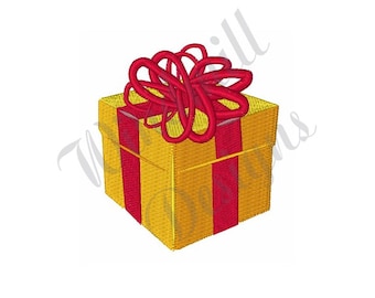 Christmas Gift - Machine Embroidery Design, Embroidery Designs, Machine Embroidery, Embroidery Patterns, Embroidery Files, Instant Download