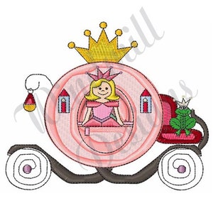 Princess Carriage Machine Embroidery Design, Embroidery Designs, Machine Embroidery, Embroidery Patterns, Embroidery Files, Instant Download