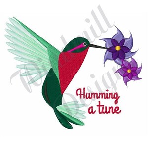 Hummingbird - Machine Embroidery Design, Embroidery Designs, Machine Embroidery, Embroidery Patterns, Embroidery Files, Instant Download