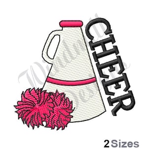 Cheer Leader - Machine Embroidery Design, Embroidery Designs, Machine Embroidery, Embroidery Patterns, Embroidery Files, Instant Download