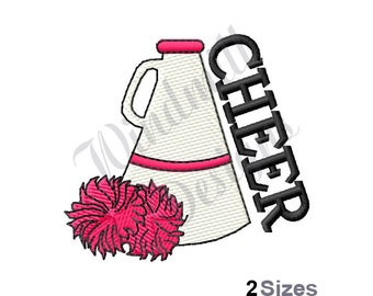 Cheer Leader - Machine Embroidery Design, Embroidery Designs, Machine Embroidery, Embroidery Patterns, Embroidery Files, Instant Download