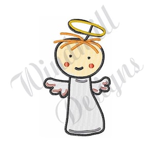 Angel Child - Diseño de bordado a máquina, Diseños de bordado, Bordado a máquina, Patrones de bordado, Archivos de bordado, Descarga instantánea