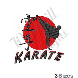 Karate - Machine Embroidery Design, Embroidery Designs, Machine Embroidery, Embroidery Patterns, Embroidery Files, Instant Download