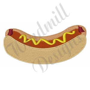 Hot Dog - Machine Embroidery Design, Embroidery Designs, Machine Embroidery, Embroidery Patterns, Embroidery Files, Instant Download
