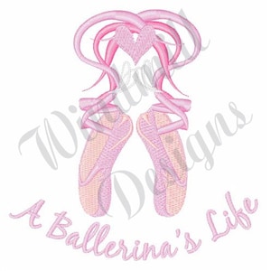 Ballerinas Slippers Machine Embroidery Design, Embroidery Designs, Machine Embroidery, Embroidery Pattern, Embroidery File, Instant Download