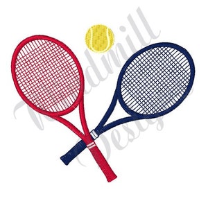 Tennis Rackets - Machine Embroidery Design, Embroidery Designs, Machine Embroidery, Embroidery Patterns, Embroidery Files, Instant Download