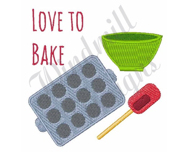 Mixing Bowls Applique Machine Embroidery Design-instant DOWNLOAD