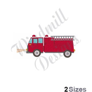 Firetruck - Machine Embroidery Design, Embroidery Designs, Machine Embroidery, Embroidery Patterns, Embroidery Files, Instant Download