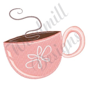 Coffee Mug - Machine Embroidery Design, Embroidery Designs, Machine Embroidery, Embroidery Patterns, Embroidery Files, Instant Download