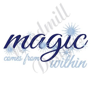 Magic From Within - Machine Embroidery Design, Embroidery Designs, Embroidery Patterns, Embroidery Files, Instant Download