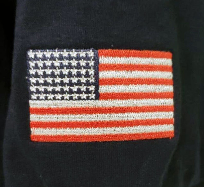 American Flag Machine Embroidery Design Embroidery Designs - Etsy