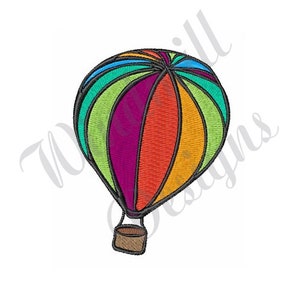 Hot Air Balloon - Machine Embroidery Design, Embroidery Designs, Machine Embroidery, Embroidery Patterns, Embroidery Files, Instant Download