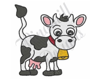 Milk Cow - Machine Embroidery Design, Embroidery Designs, Machine Embroidery, Embroidery Patterns, Embroidery Files, Instant Download