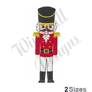 Christmas Nutcracker - Machine Embroidery Design, Embroidery Designs, Embroidery, Embroidery Patterns, Embroidery Files, Instant Download