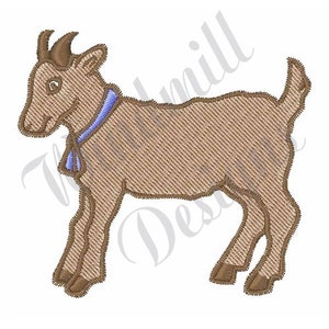 Billy Goat - Machine Embroidery Design, Embroidery Designs, Machine Embroidery, Embroidery Patterns, Embroidery Files, Instant Download