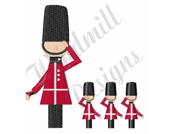 British Guards Machine Embroidery Design, Embroidery Designs, Machine Embroidery, Embroidery Patterns, Embroidery Files, Instant Download