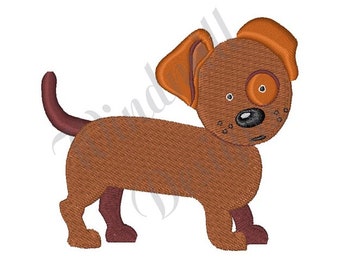 Puppy Dog - Machine Embroidery Design, Embroidery Designs, Machine Embroidery, Embroidery Patterns, Embroidery Files, Instant Download