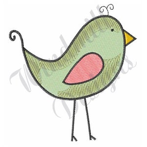 Cute Bird,Machine Embroidery Design, Embroidery Designs, Machine Embroidery, Embroidery Patterns, Embroidery Files, Instant Download