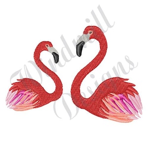 Pink Flamingo - Machine Embroidery Design, Embroidery Designs, Machine Embroidery, Embroidery Patterns, Embroidery Files, Instant Download