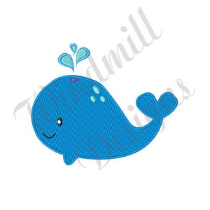 Whale - Machine Embroidery Design, Embroidery Designs, Machine Embroidery, Embroidery Patterns, Embroidery Files, Instant Download
