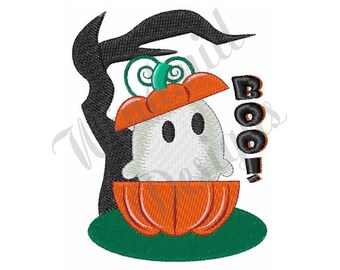 Halloween Boo Ghost - Machine Embroidery Design, Embroidery Designs, Embroidery, Embroidery Patterns, Embroidery Files, Instant Download