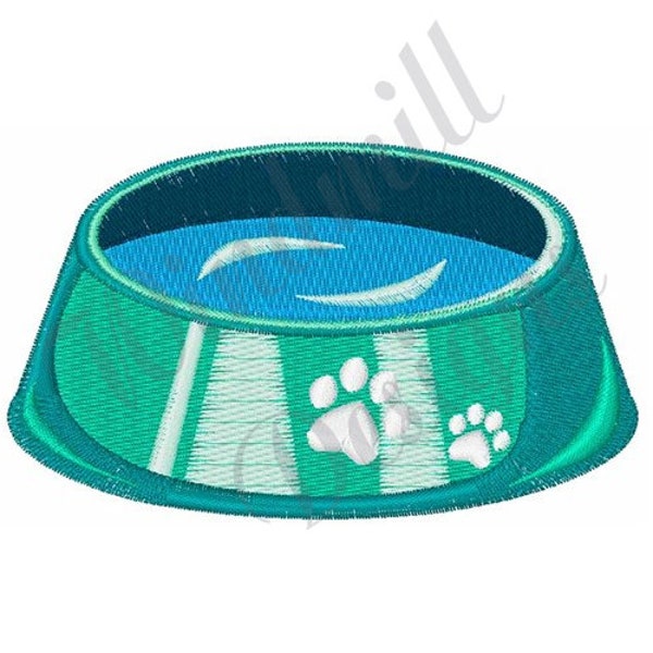 Dog Food Bowl - Machine Embroidery Design, Embroidery Designs, Machine Embroidery, Embroidery Patterns, Embroidery Files, Instant Download