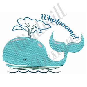 Whale - Machine Embroidery Design, Embroidery Designs, Machine Embroidery, Embroidery Patterns, Embroidery Files, Instant Download
