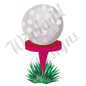 Golf Ball - Machine Embroidery Design