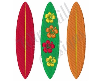 Surf Boards - Machine Embroidery Design, Embroidery Designs, Machine Embroidery, Embroidery Patterns, Embroidery Files, Instant Download