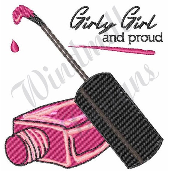 Nail Polish Bottle Machine Embroidery Design, Embroidery Designs, Machine Embroidery, Embroidery Patterns, Embroidery File, Instant Download