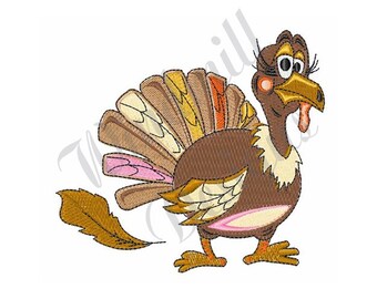 Turkey - Machine Embroidery Design, Embroidery Designs, Machine Embroidery, Embroidery Patterns, Embroidery Files, Instant Download