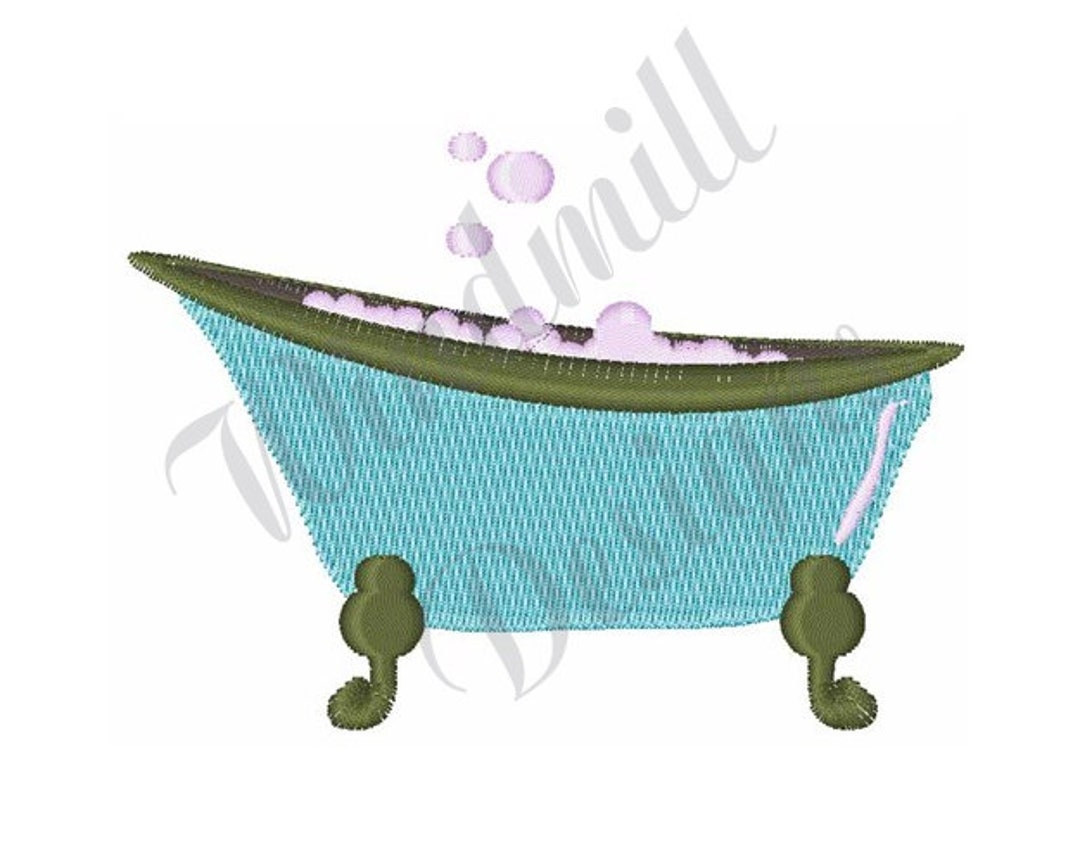 Bubble Bath Machine Embroidery Design, Embroidery Designs, Machine