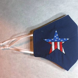 Patriotic Flag Star - Machine Embroidery Design, Embroidery Designs, Machine Embroidery, Embroidery Patterns & Files, Instant Download
