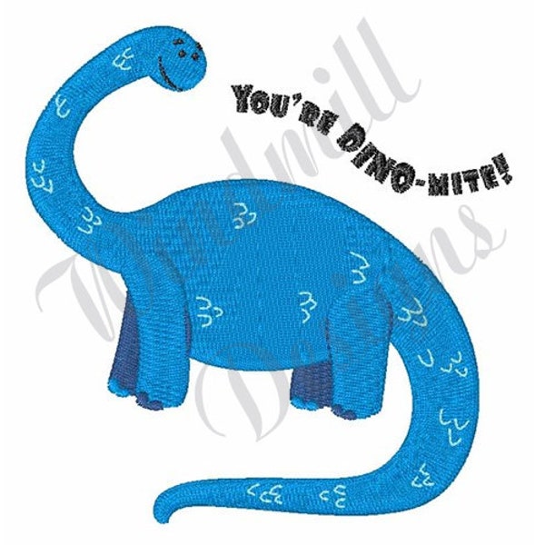 Dino-Mite - Machine Embroidery Design, Embroidery Designs, Embroidery Patterns, Embroidery Files, Instant Download