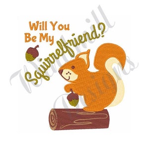 Squirrel and Acorn Machine Embroidery Design, Embroidery Designs, Machine Embroidery, Embroidery Patterns, Embroidery File, Instant Download
