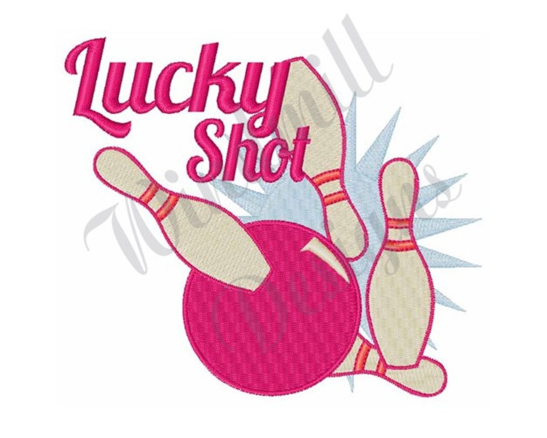 Bowling Machine Embroidery Design, Embroidery Designs, Machine