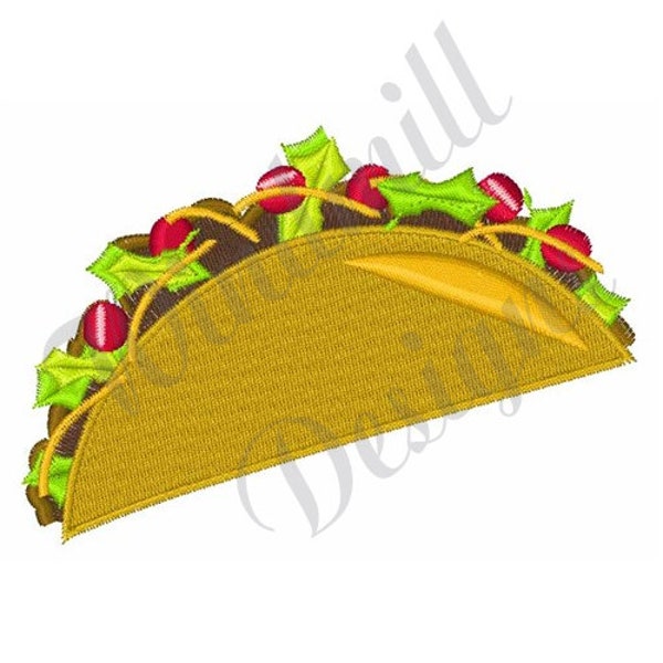 Taco Dinner - Machine Embroidery Design, Embroidery Designs, Machine Embroidery, Embroidery Patterns, Embroidery Files, Instant Download