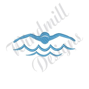 Swimming - Machine Embroidery Design, Embroidery Designs, Machine Embroidery, Embroidery Patterns, Embroidery Files, Instant Download