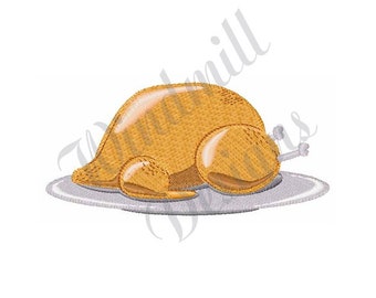 Turkey Dinner - Machine Embroidery Design, Embroidery Designs, Machine Embroidery, Embroidery Patterns, Embroidery Files, Instant Download