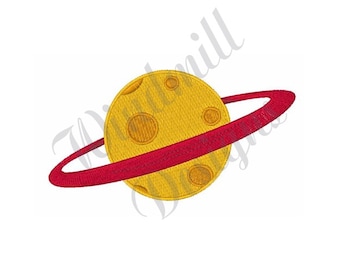Planet Saturn - Machine Embroidery Design, Embroidery Designs, Machine Embroidery, Embroidery Patterns, Embroidery Files, Instant Download